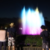 噴水ライトアップ