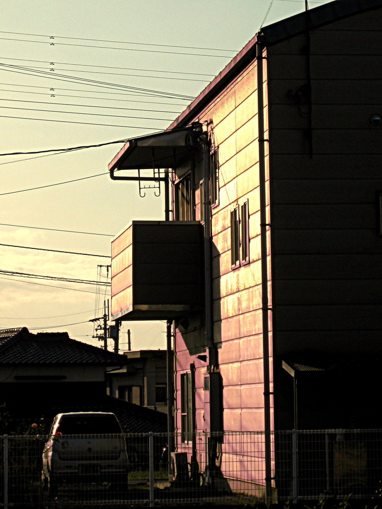 残照・・ある日の夕暮れ