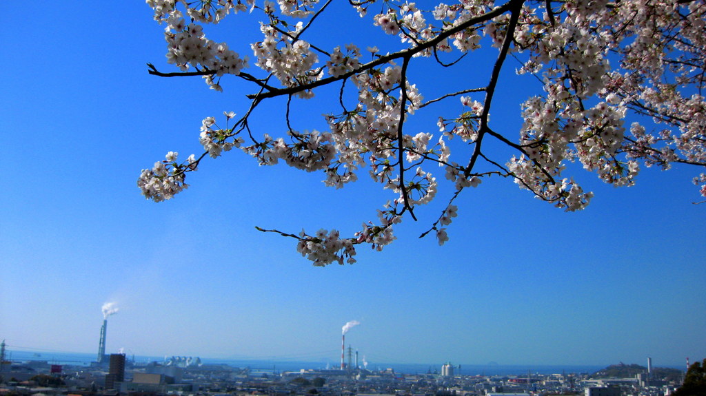 煙突の見える風景