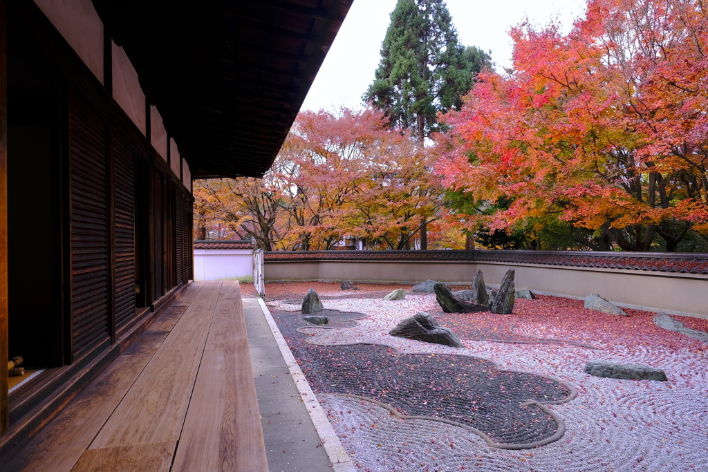 禅寺の秋