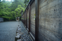 豊受大神宮の護り壁