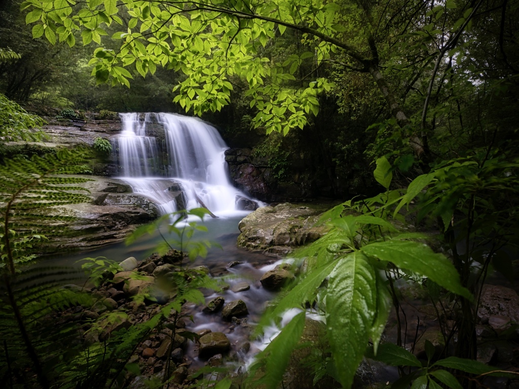 岩壺の滝