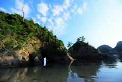 海岸の景色