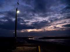 街灯のある景色