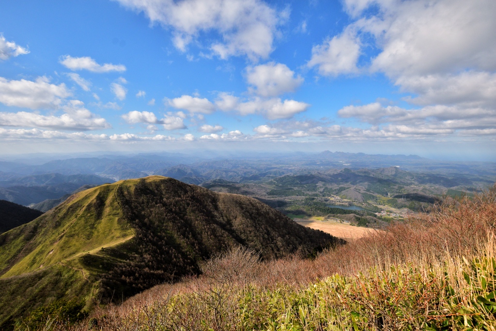 山と空
