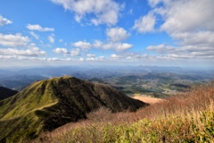 山と空