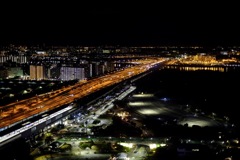 観覧車からの夜景