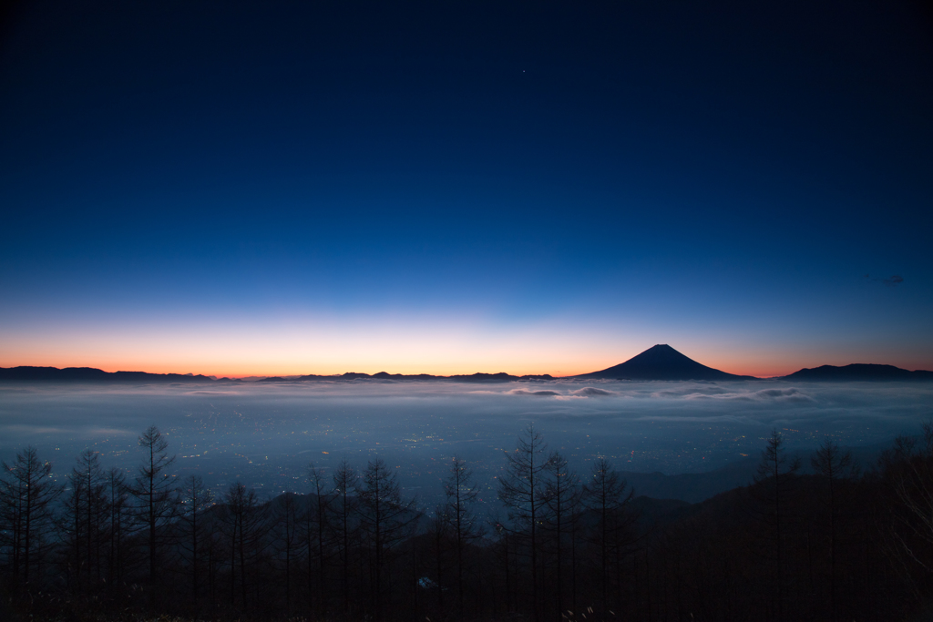 甘利山の雲海