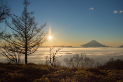 甘利山の雲海