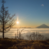 甘利山の雲海