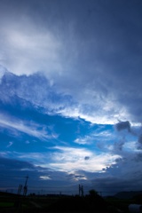 青い空