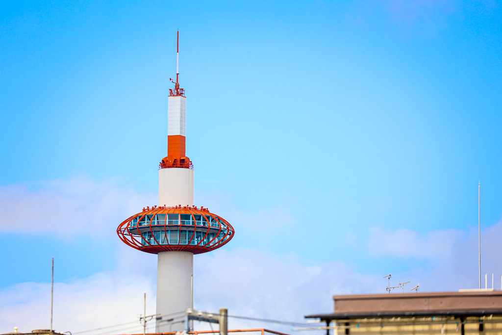 なんとなく夏の京都タワー