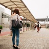 遠近法を学べるバス停
