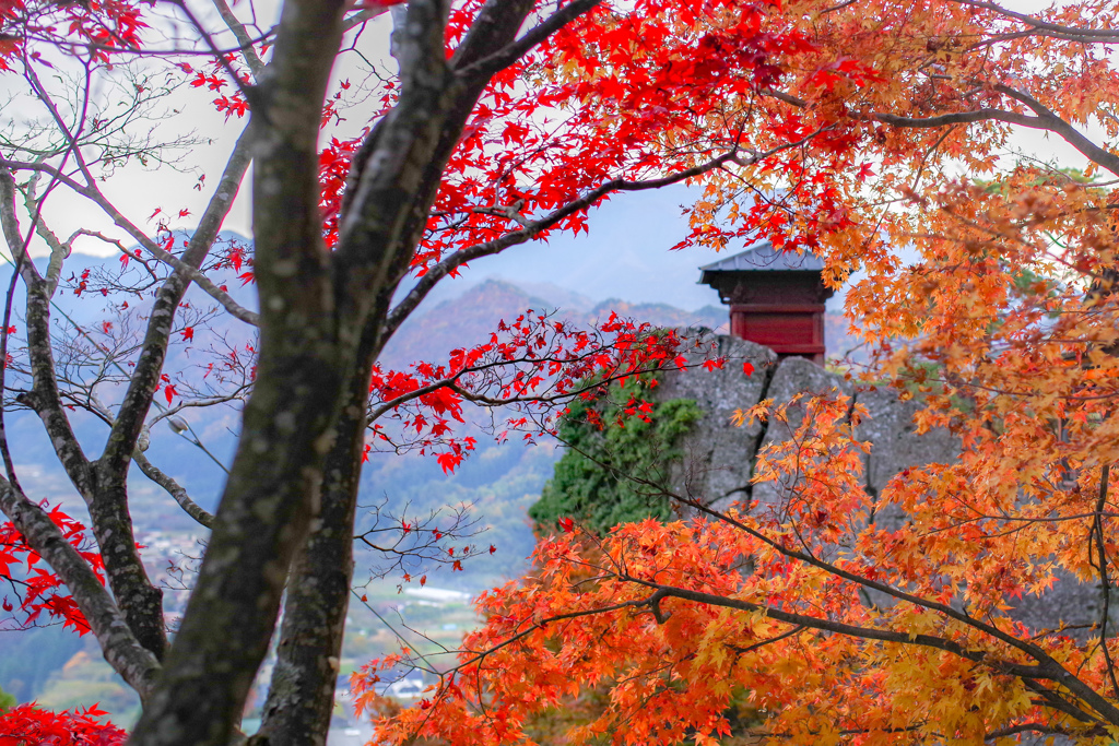 山寺の秋