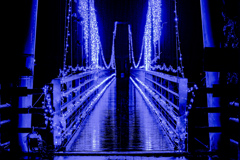 光の吊り橋 その2