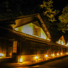 山居倉庫の夜