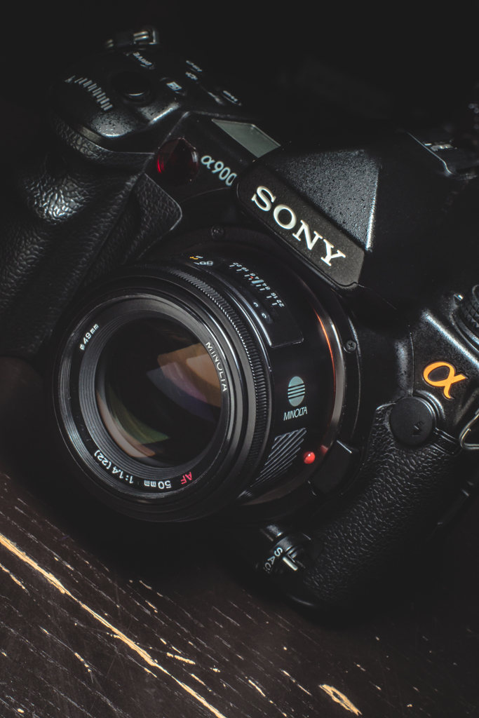 α900とミノルタ AF 50mm F1.4