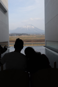 大山を見ながら〜ほのぼのと☆