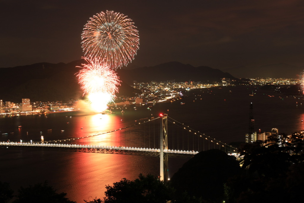 関門海峡花火大会