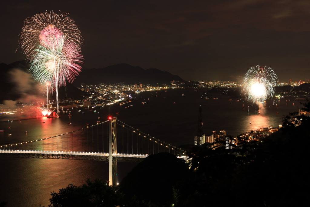 関門海峡花火大会