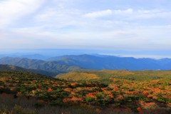 蔵王　お釜　紅葉