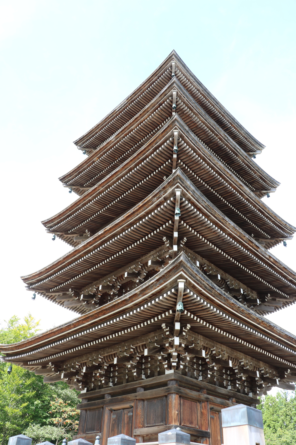 定義如来　西方寺　五重塔　