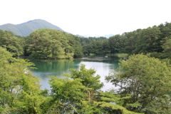 五色沼　毘沙門沼