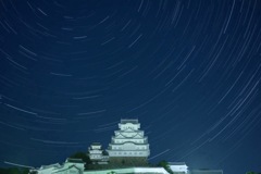 姫路の夜