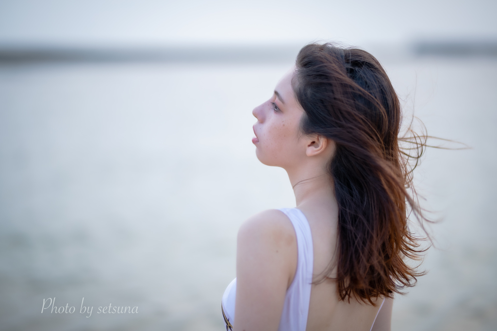 水着ポートレート