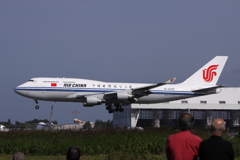 中国国際航空　34Lアプローチエンド