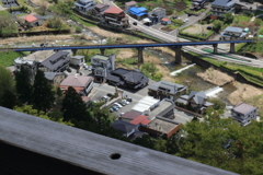 上から下を