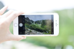 iPhone in駒ヶ岳