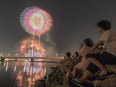 あの日見上げた打ち上げ花火