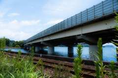 習作66 線路と高速道路