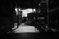 路地裏　商店街