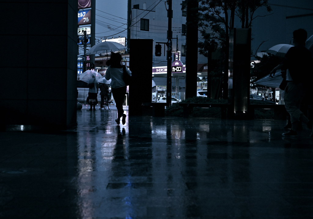 雨の日