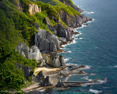 東北の春 仏ヶ浦 ～展望台から眺めると・・～