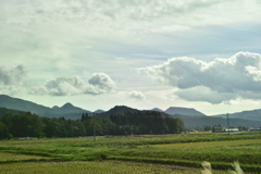 車窓から東北風景