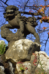 神田明神 獅山の獅子