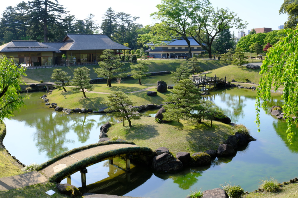 金沢城公園・玉泉院丸庭園の景色