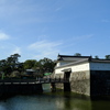 お堀端