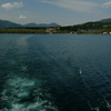 海賊船の航跡