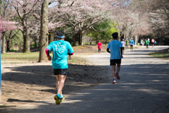 ランナーの背中