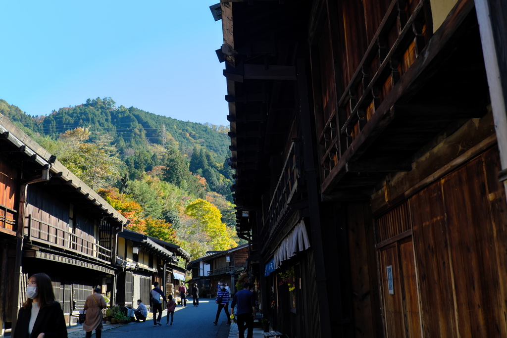 宿場の風景