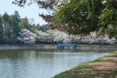 取水塔のある風景