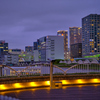 竹芝夕景