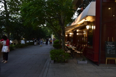 テラス席