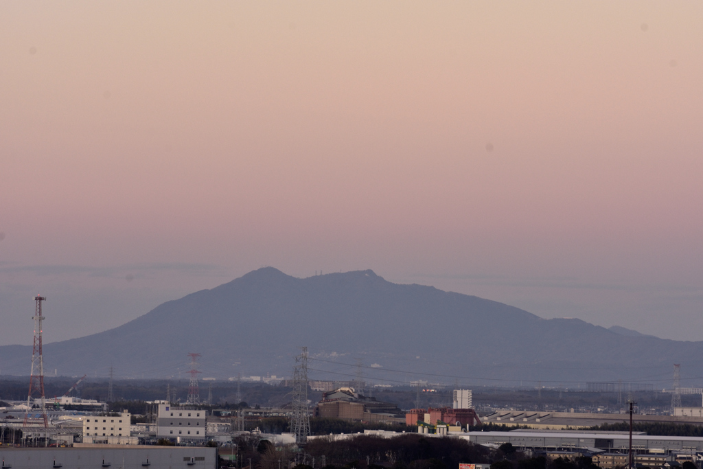 大晦日の紫峰