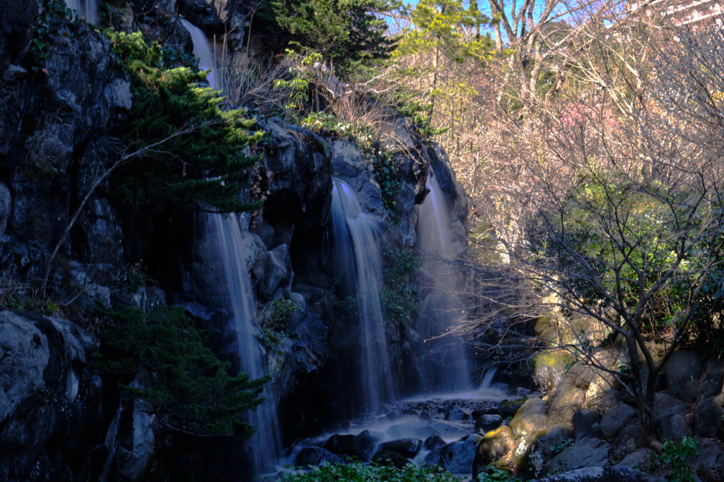 梅園の滝