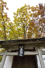 秋の薬師神社